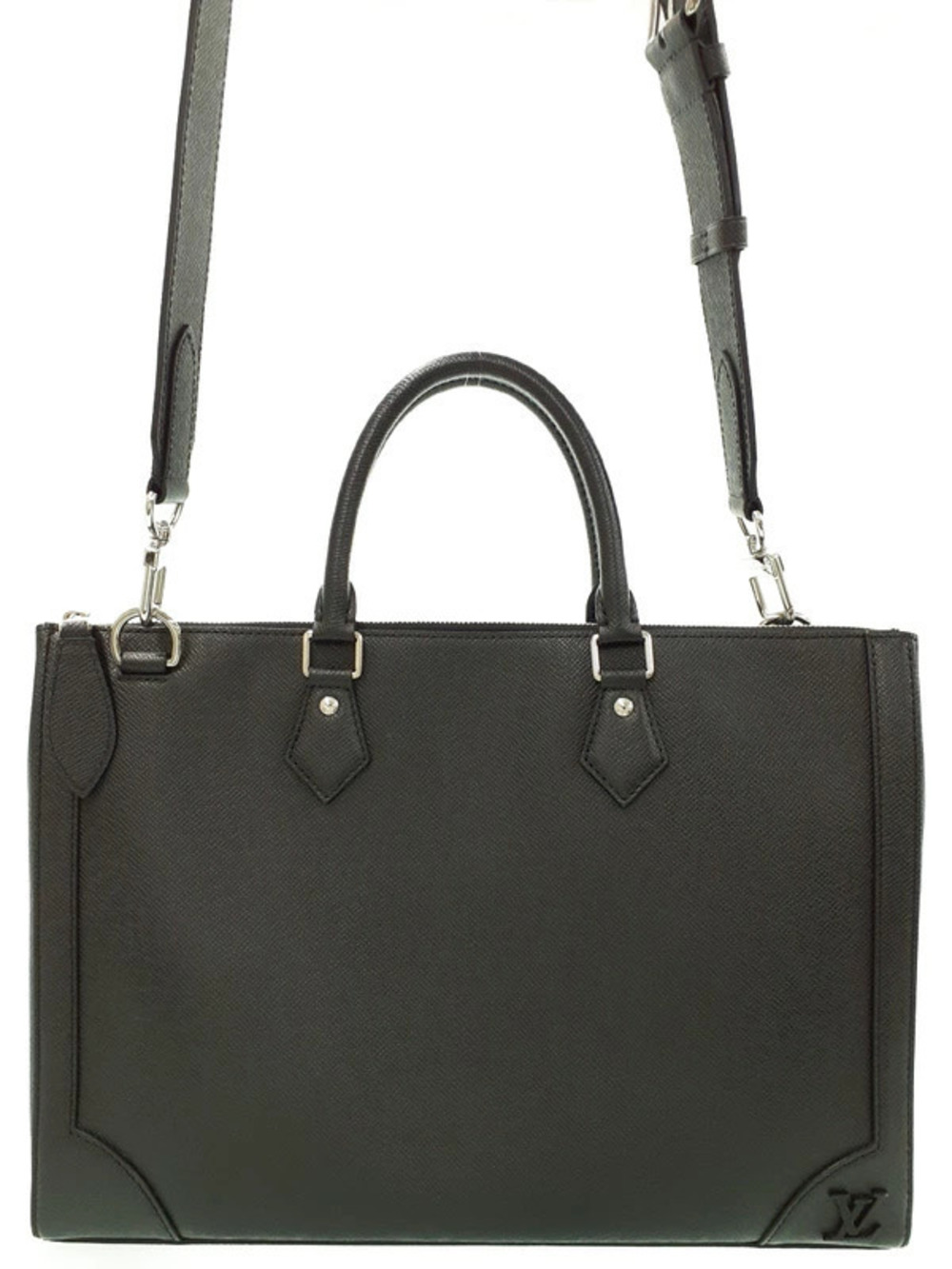 Louis Vuitton Taiga Slim Briefcase Business Bag